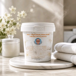 DODO - GRANULOVANÁ AVIVÁŹ VONNÁ BOMBA - SYMFÓNIA BIELYCH KVETOV - 1kg vedierko